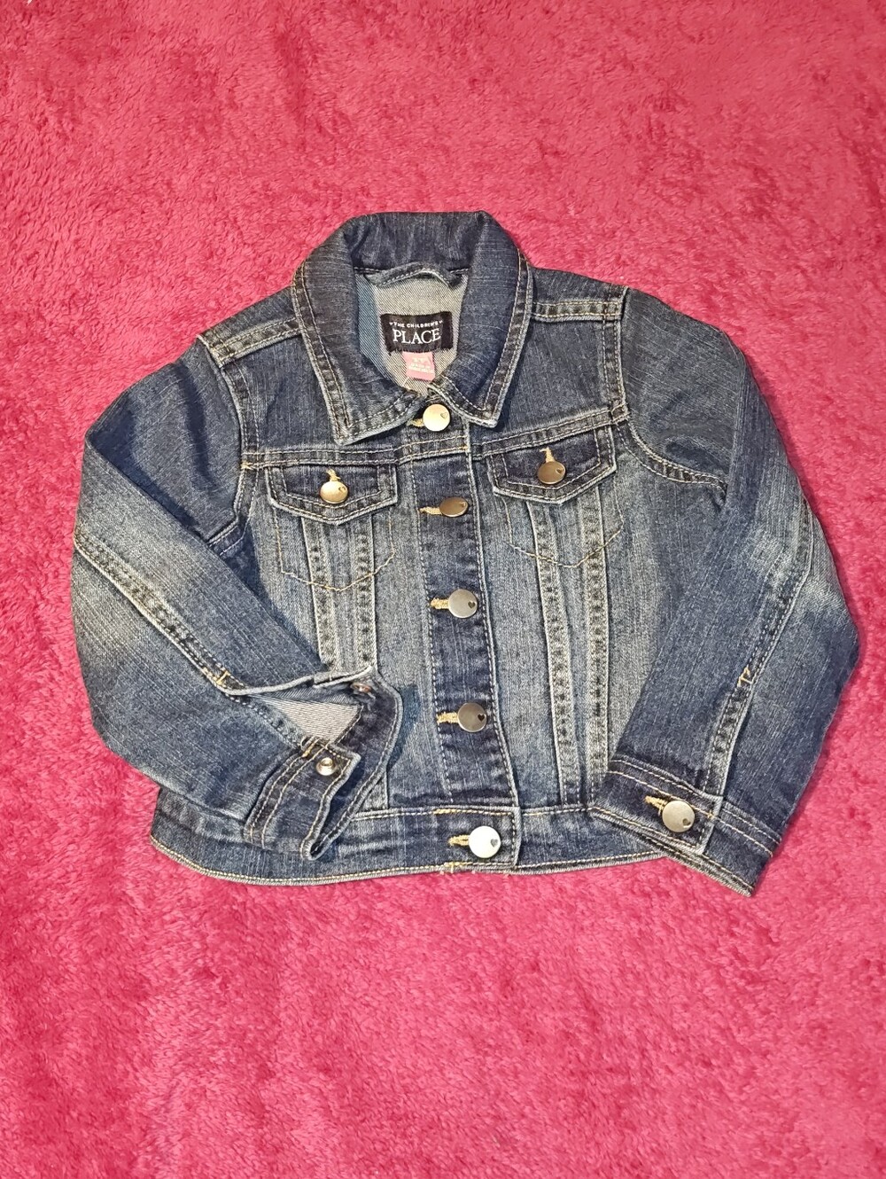 The Children's Place Girls' Blue Denim Jacket